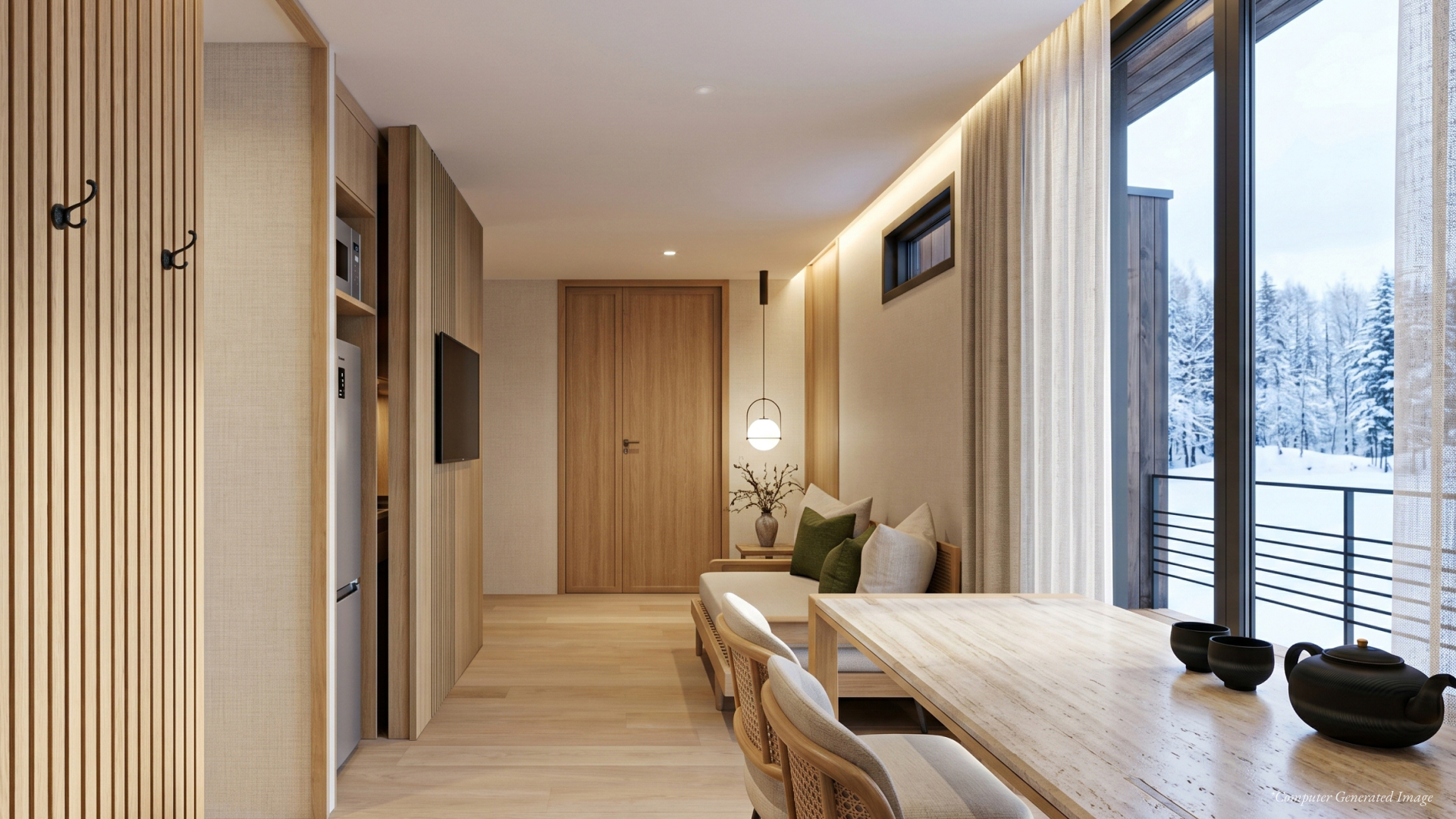 Nature Suite — Living Room