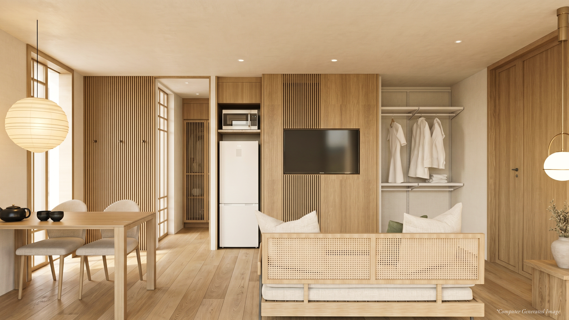 Nature Suite — Living Room