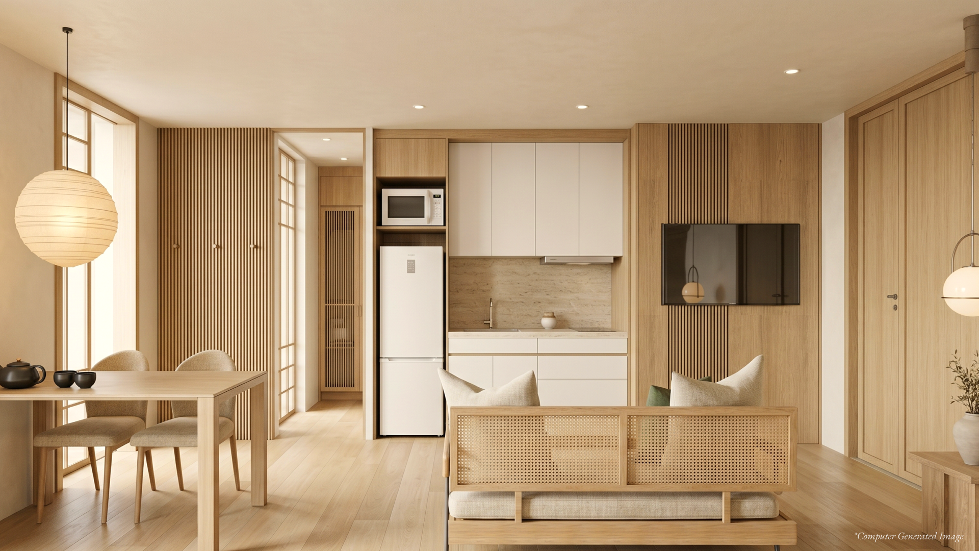 Nature Suite — Living Room